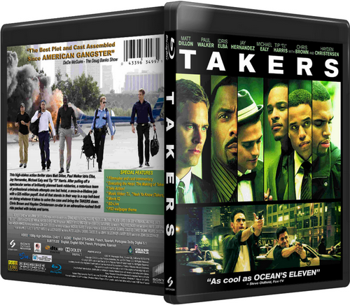 Мальчики-налетчики / Takers (2010) Blu-ray Disc