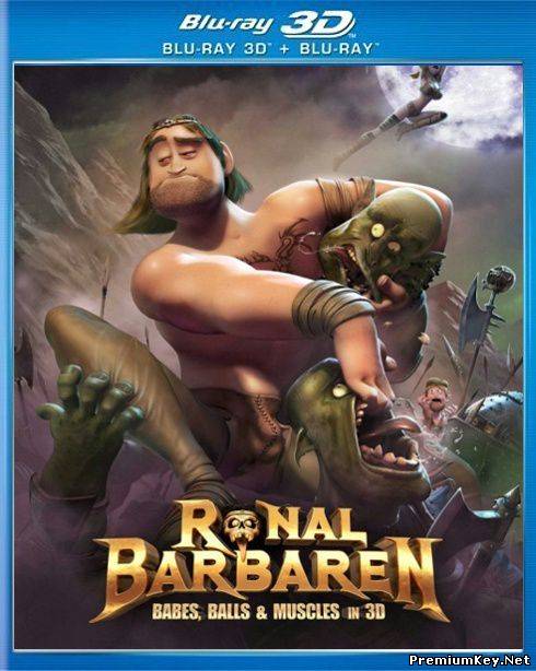 Ронал-Варвар В 3Д / Ronal Barbaren 3D (2011) Bdrip 1080P